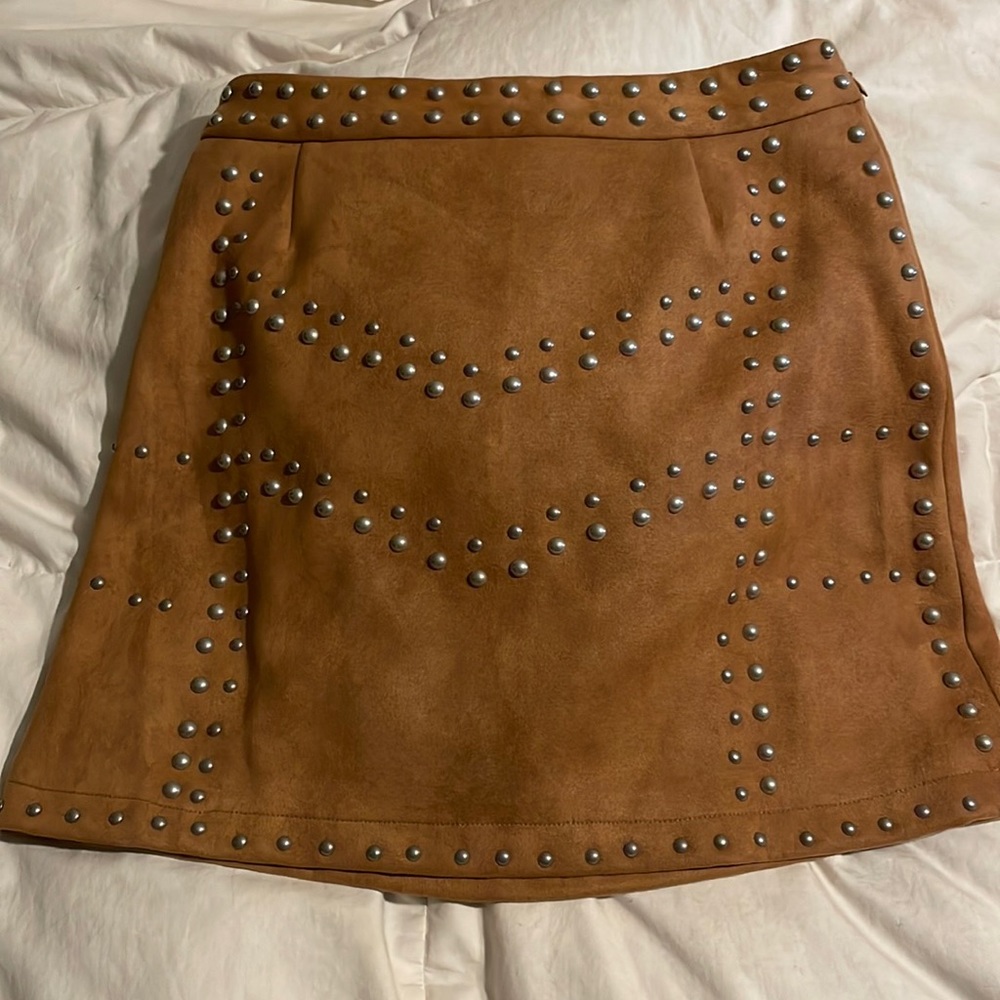 Adorable, never worn studded skirt!